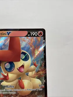 Victini V 021/163 Battle Styles Ultra Rare Holo Pokemon TCG Card NM - Image 4