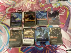 Riftbound: League of Legends Origins LOT Of 8 Cards - Image 1