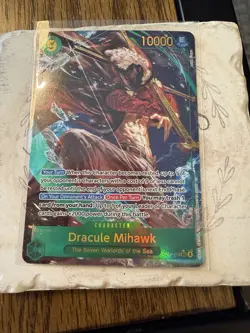 OP14-119 Dracule Mihawk FOIL SEC Alt Art One Piece TCG English Card NM - Image 1