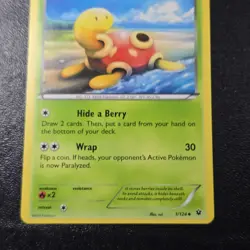 1x Shuckle 1/124 REVERSE HOLO XY Fates Collide Pokemon TCG Card Lp+ - Image 1