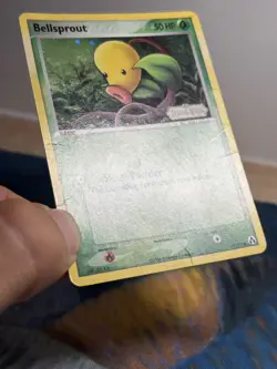 Bellsprout 49/92 Reverse Holo Stamped Pokemon Card 2006 EX Legend Maker MP PL - Image 5