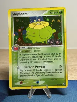 Skiploom 49/109 Ex Team Rocket Returns Reverse Holo Foil Stamped Pokemon Card HP - Image 1