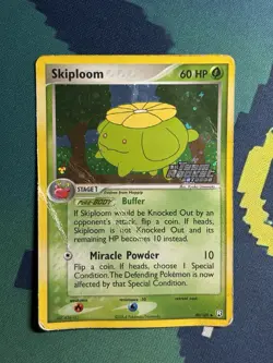 Skiploom 49/109 Ex Team Rocket Returns Reverse Holo Foil Stamped Pokemon Card HP - Image 2