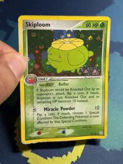 Skiploom 49/109 Ex Team Rocket Returns Reverse Holo Foil Stamped Pokemon Card HP - Image 3