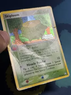 Skiploom 49/109 Ex Team Rocket Returns Reverse Holo Foil Stamped Pokemon Card HP - Image 4