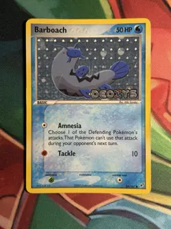Barboach 54/107 Ex Deoxys Reverse Holo Foil Stamped Card 2005 Pokemon - Image 2