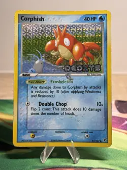 Corphish 57/107 EX Deoxys Reverse Holo Stamped 2005 Pokemon Card MP - Image 1
