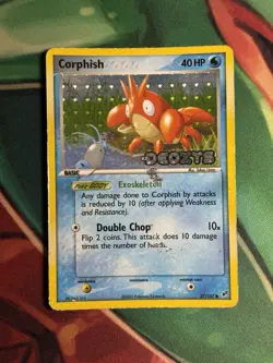 Corphish 57/107 EX Deoxys Reverse Holo Stamped 2005 Pokemon Card MP - Image 2