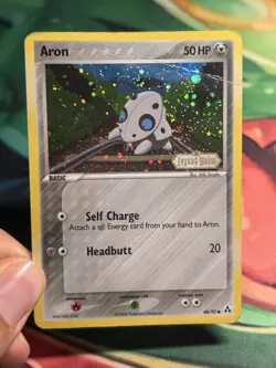 Aron 48/92 Ex Legend Maker Reverse Holo Stamped 2006 Pokemon TCG Card HP - Image 3