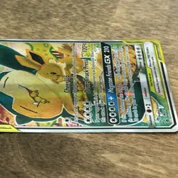 Pokemon Eevee & Snorlax GX TAG TEAM Promo SM169 Holo Card - Image 4