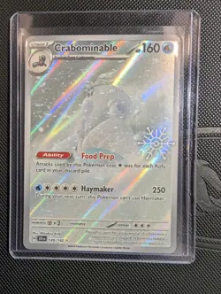 Crabominable - 149/142 SV07: Stellar Crown - Pokemon Card - NM - Image 1