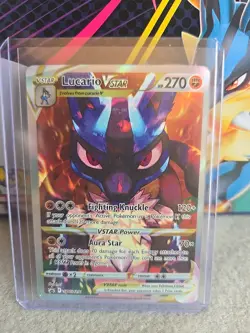 Lucario VSTAR SWSH291 SWSH: Sword & Shield Promo Cards Holo - Image 1