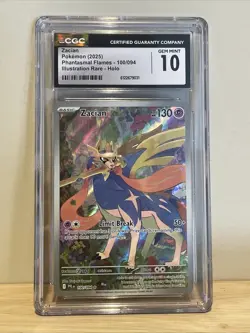 CGC 10 and Pristine 10 Pokemon Card Lot of 6 Cards, Eevee 74, Reshiram 158..... - Image 5