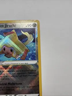 Pokemon TCG Radiant Jirachi Silver Tempest 120/195 Ultra Rare Holo Card - Image 4