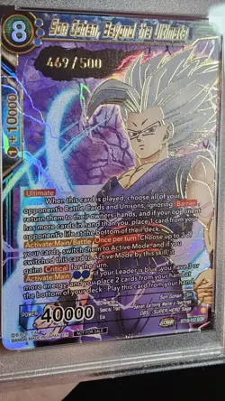 PSA 10 ~Son Gohan~ Beyond The Ultimate Serial ☆ SCR-469/500-Top 8 Prize Card✨ - Image 2
