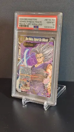 PSA 10 ~Son Gohan~ Beyond The Ultimate Serial ☆ SCR-469/500-Top 8 Prize Card✨ - Image 4