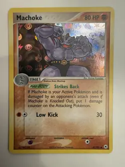 Machoke 41/101 Hidden Legends Reverse Holo Card NM-LP Condition - Image 1