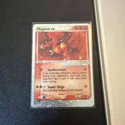 Pokemon Card TCG Ruby And Sapphire Magmar Ex 100/109 Vintage Rare - Image 1