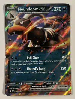 Houndoom ex 103 Sv: Scarlet & Violet Promo Cards Holo NM - Image 1
