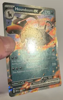 Houndoom ex 103 Sv: Scarlet & Violet Promo Cards Holo NM - Image 2