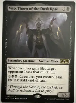X 1 Vito, Thorn of the Dusk Rose NM-M M21 127 MTG Magic The Gathering - Image 1