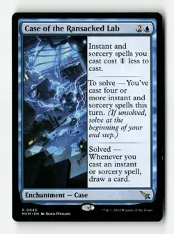 Case of the Ransacked Lab - Murders at Karlov Manor - #45 - Non-Foil - NM - MTG - Image 1