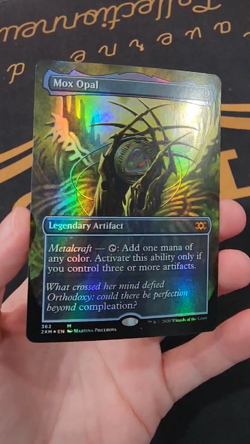 Mox Opal (Borderless) #362 *Foil* (NM) - Double Masters MTG TDC - Image 2