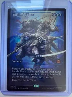 Turtles in Time (Showcase) #0284 FOIL Teenage Mutant Ninja Turtles NM ENG MTG - Image 1