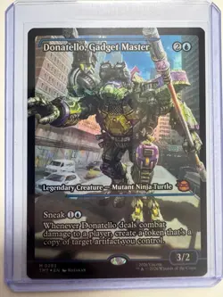 Donatello, Gadget Master (Showcase) FOIL #0283 Teenage Mutant Ninja Turtles NM - Image 1