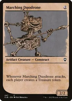 Marching Duodrone Showcase Foil CLB 447 Common MTG - Image 1