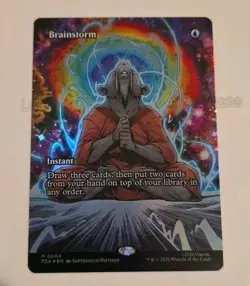 Brainstorm MTG TMNT Borderless Foil - Image 1