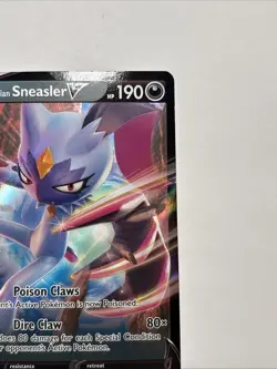 Pokemon Card Hisuian Sneasler v Astral Radiance NM Ultra Rare 094/189 - Image 4