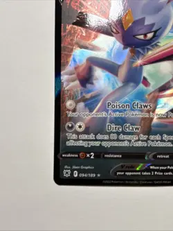 Pokemon Card Hisuian Sneasler v Astral Radiance NM Ultra Rare 094/189 - Image 5
