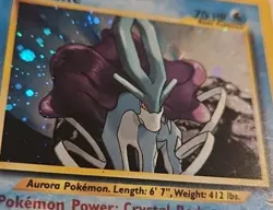 Pokemon TCG Suicune Holo Rare Card 14/64 Neo Revelation - Image 2