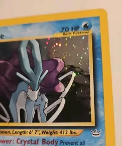 Pokemon TCG Suicune Holo Rare Card 14/64 Neo Revelation - Image 4