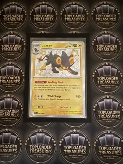 Pokemon Luxray 150 HP Shiny Rare Holo SV: Paldean Fates 137/091 English - Image 3