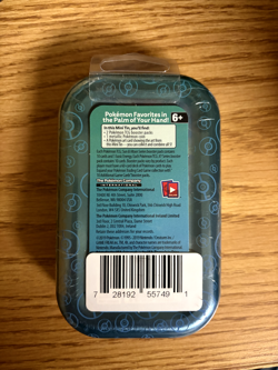 Pokemon TCG Squirtle Mini Tin 2019 Kanto Friends - SEALED (H24) - Image 2