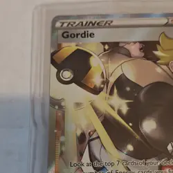 Pokemon Gordie TG24/30 Silver Tempest Trainer Gallery Ultra Rare Full Art Holo - Image 3