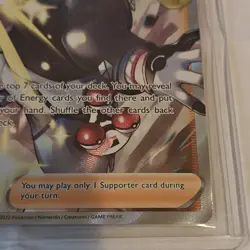Pokemon Gordie TG24/30 Silver Tempest Trainer Gallery Ultra Rare Full Art Holo - Image 5