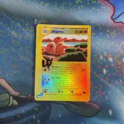 Pokemon Dugtrio Card 52/144 Reverse Holo Skyridge 2003 - Image 4