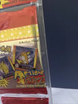 Sealed 2 Packs Pokemon Action Flipz Premier Edition - Image 5