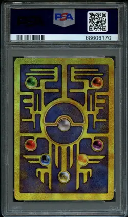 Pokemon RARE 4 SWIRLS Double Holo Ancient Mew | PSA 9 Mint | Movie 2000 Promo - Image 2