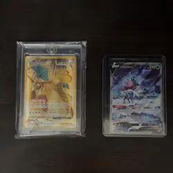 Pokemon TCG Dragonite EX & Suicune V Holo Ability Card Lot English - Image 1
