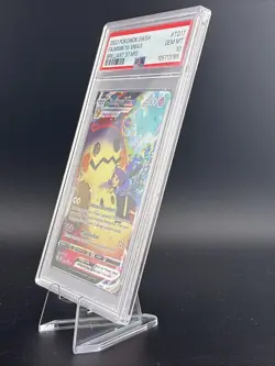 2022 Pokemon Mimikyu VMAX Brilliant Stars TG17/TG30 FA PSA 10 - Image 2