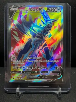 Origin Forme Dialga V SWSH255 Black Star Promo Pokemon 2022 Sword & Shield NM - Image 1