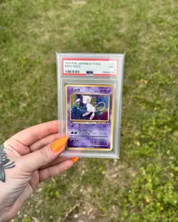 🫧Pokemon Mew No. 151 Fossil Japanese Holo Rare PSA 9 - Image 3
