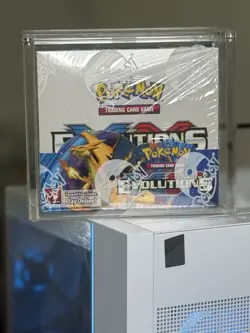 Pokemon TCG XY Evolutions Booster Box (36 Packs) Factory Sealed w/ Acrylic Case - Image 2