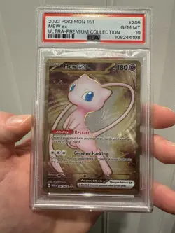 2023 POKEMON 151 ULTRA-PREMIUM COLLECTION #205 MEW EX PSA 10 - Image 1