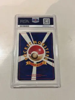 1998 Pokemon PM Japanese Dark Charizard Holo Team Rocket PSA 7 - Image 2