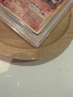 1998 Pokemon PM Japanese Dark Charizard Holo Team Rocket PSA 7 - Image 3